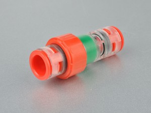 CONNECTOR AND END CAP